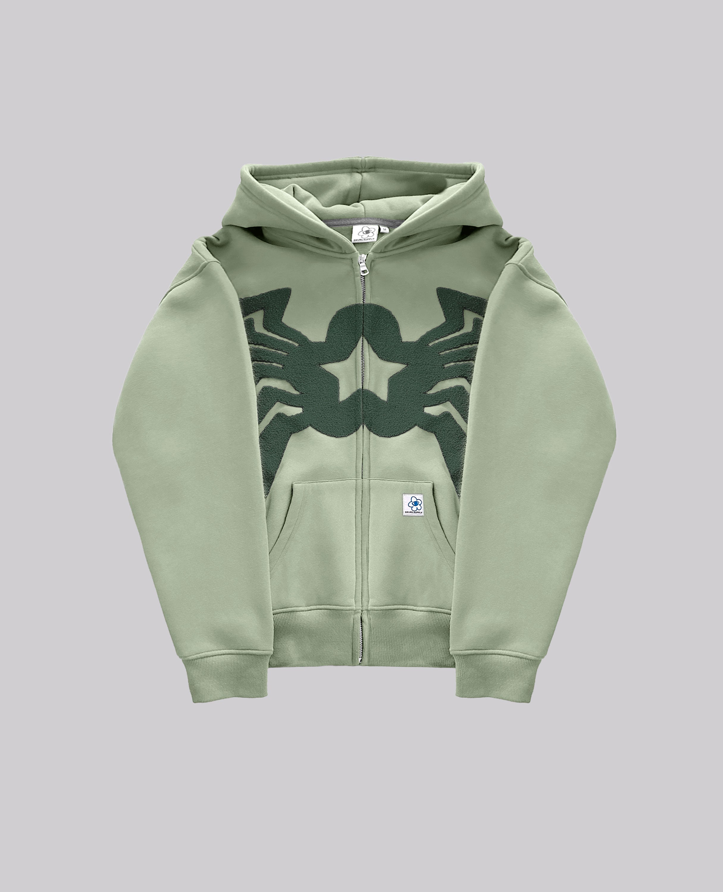 BAPE Shark Full Zip Hoodie Keychain Green