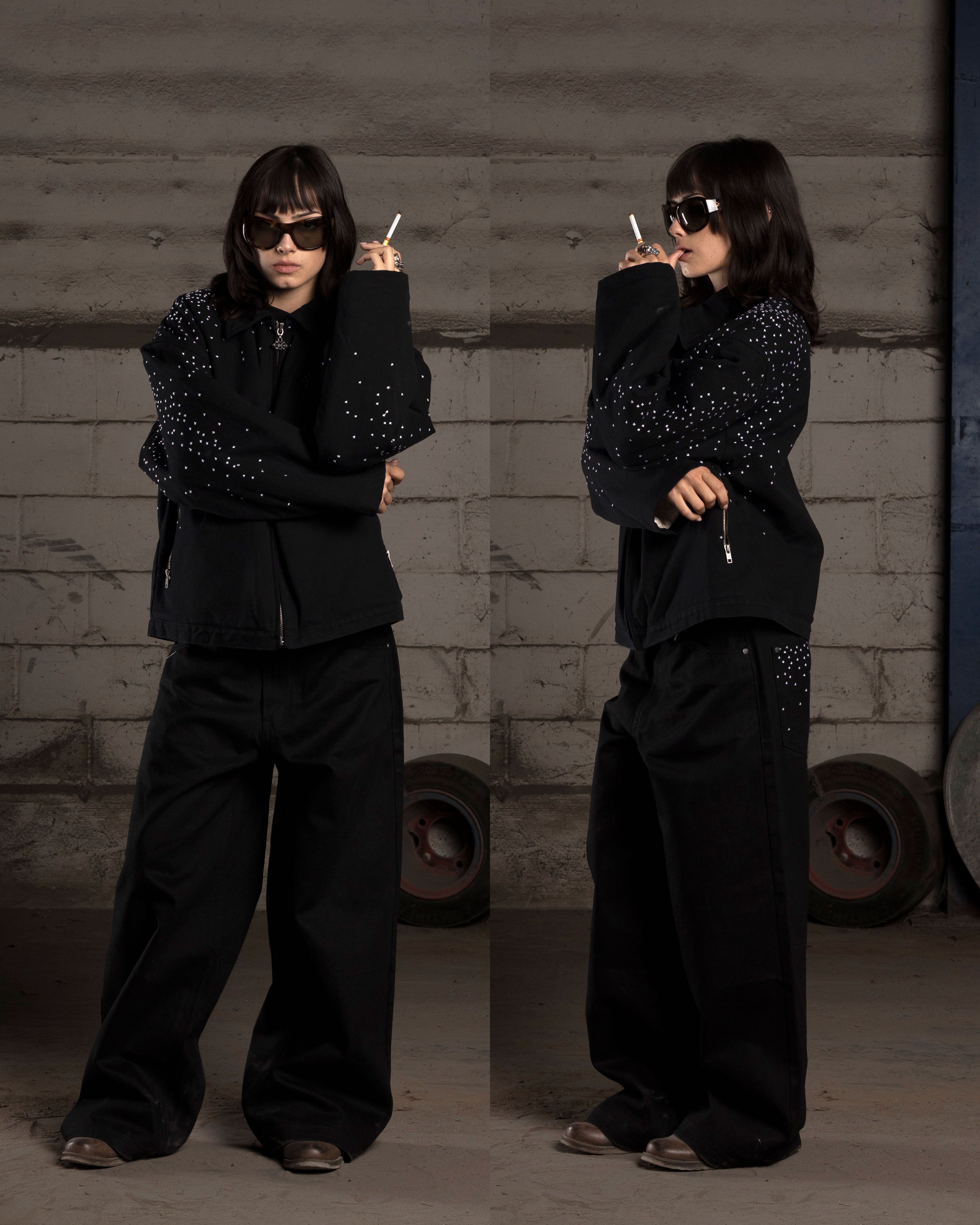 BLACK STARDUST JACKET