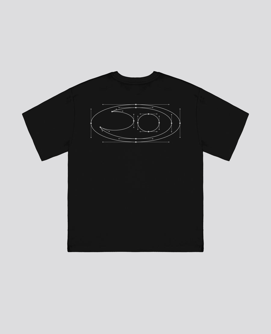 BLACK SEGMENT T-SHIRT