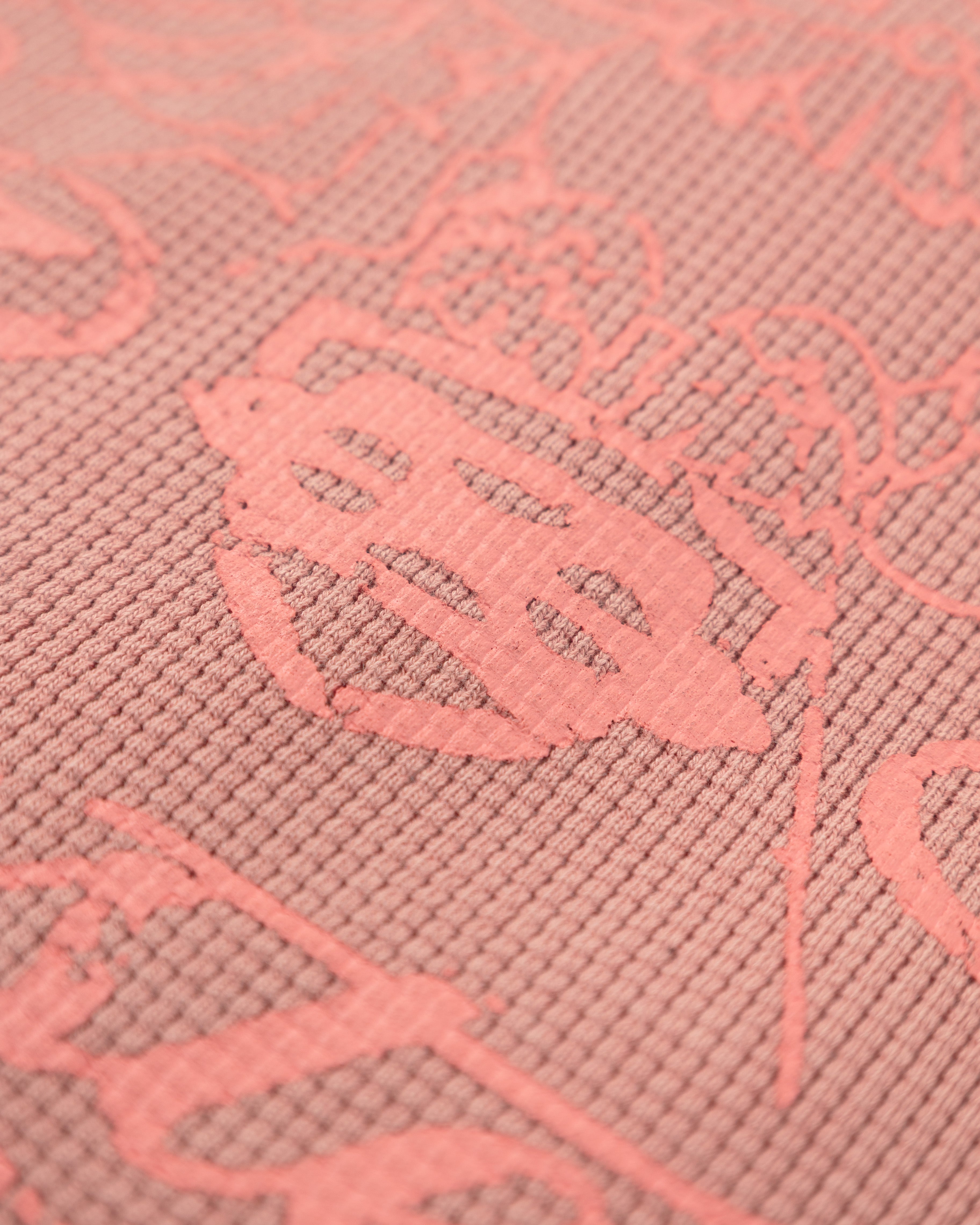 RED OPENING WAFFLE LONGSLEEVE