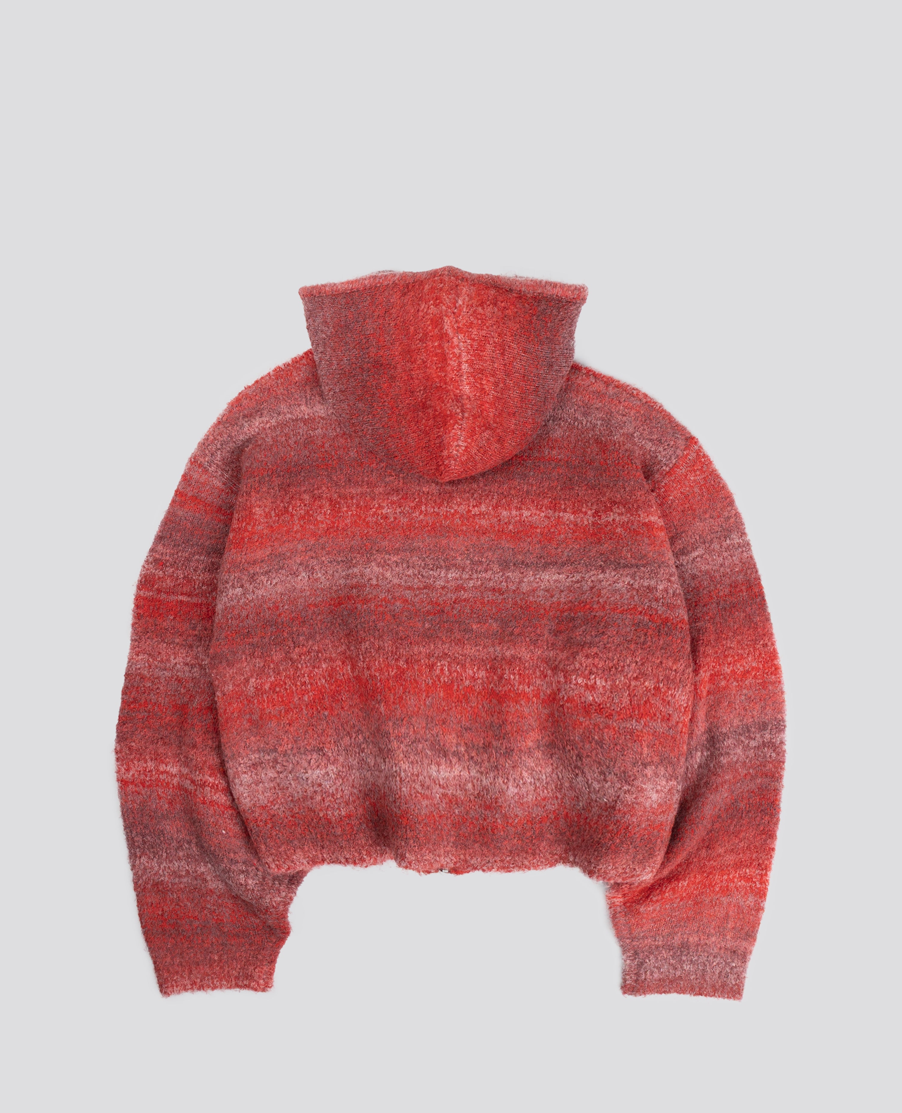 SOLAR RED GRADIENT ZIP