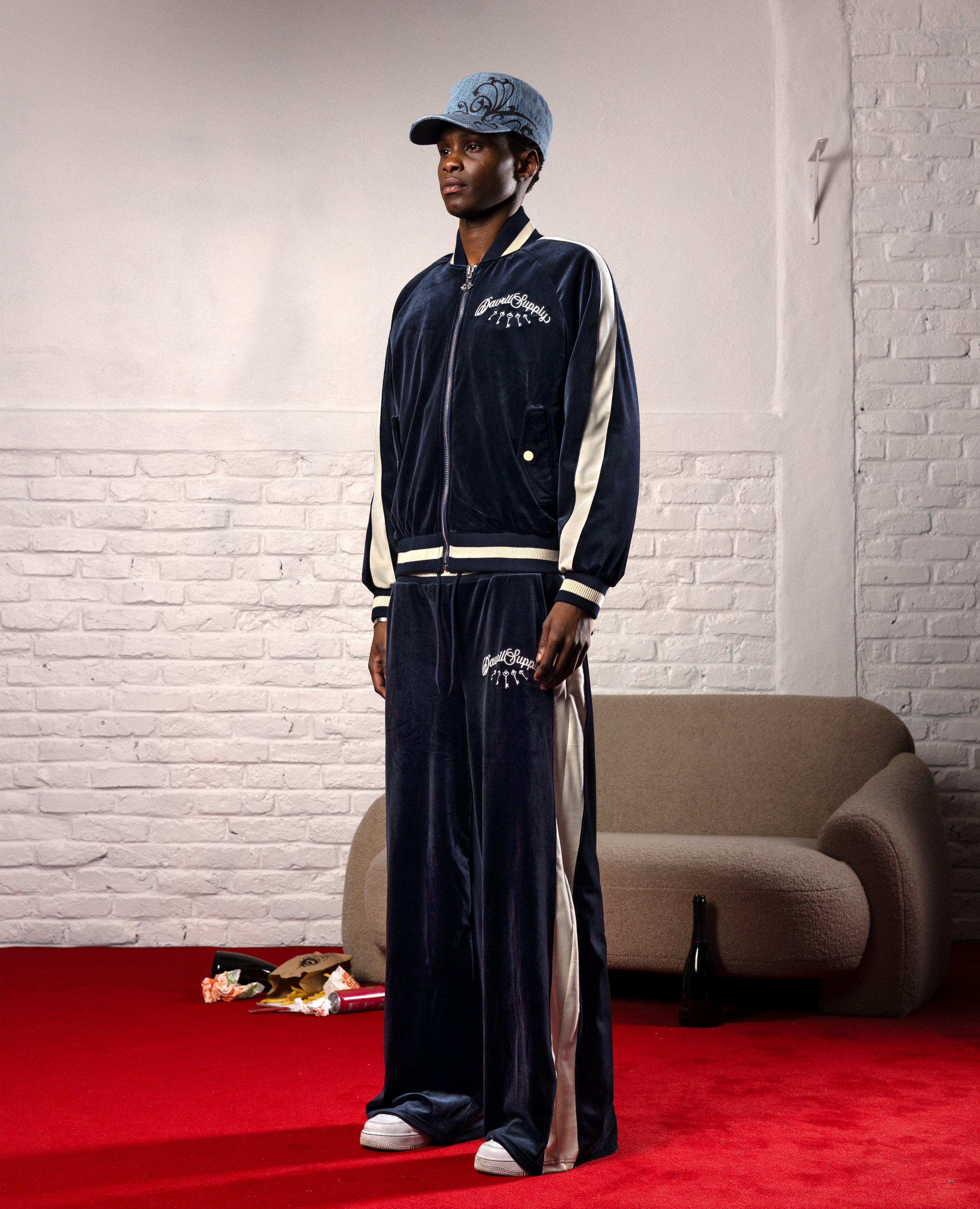 PALACEBLUE VELVET JACKET