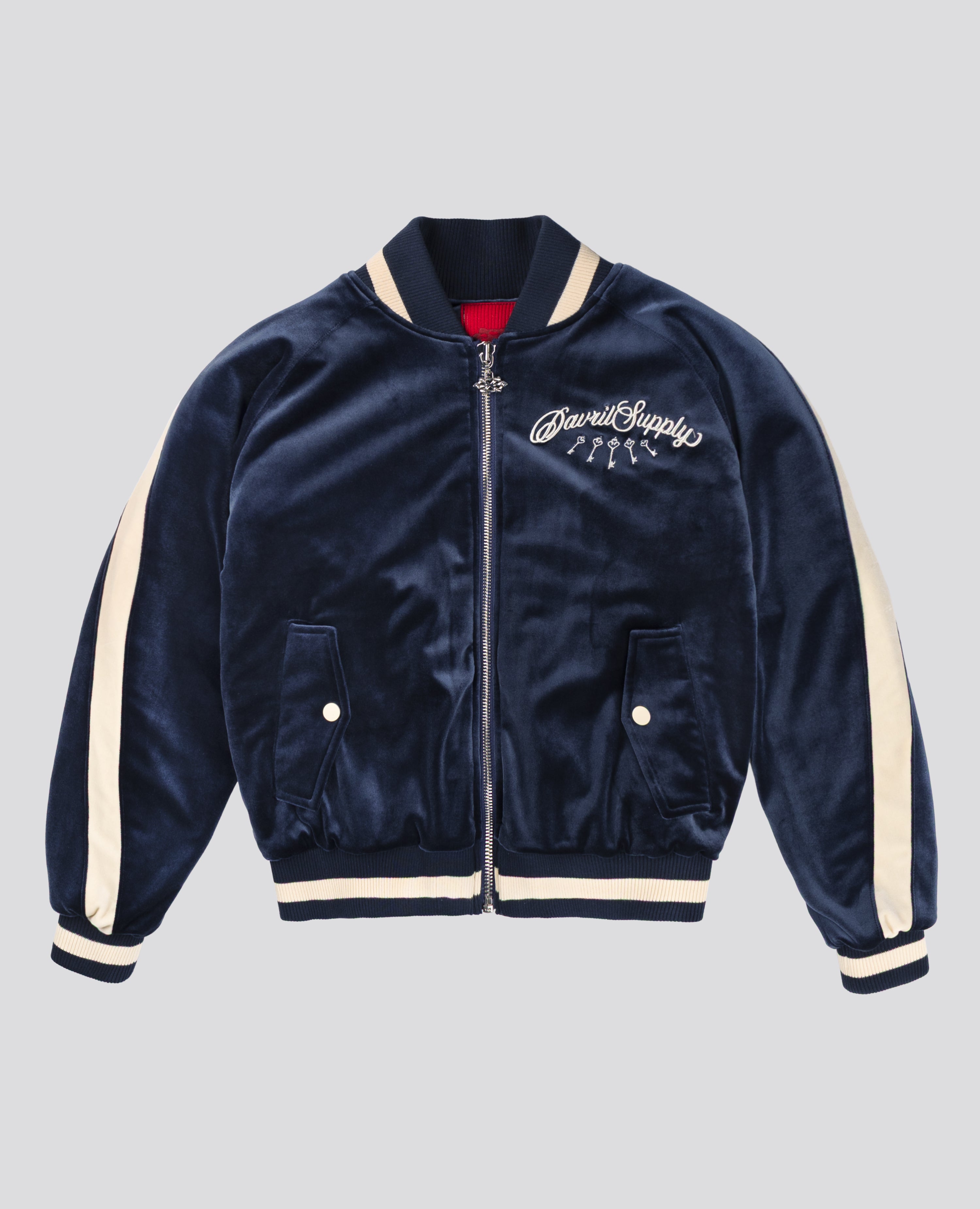 PALACEBLUE VELVET JACKET