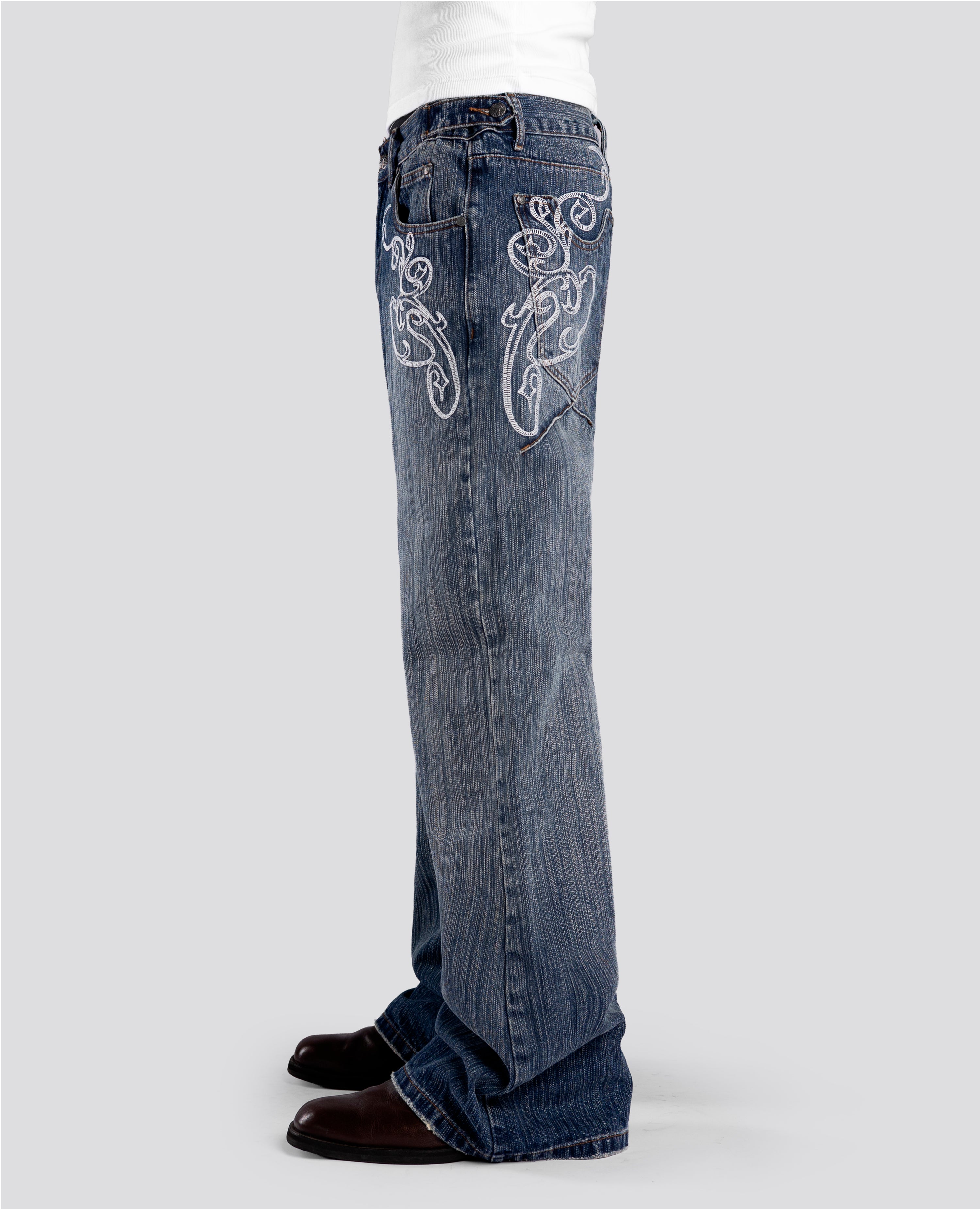 BLUE OPENING BOOTCUT DENIM