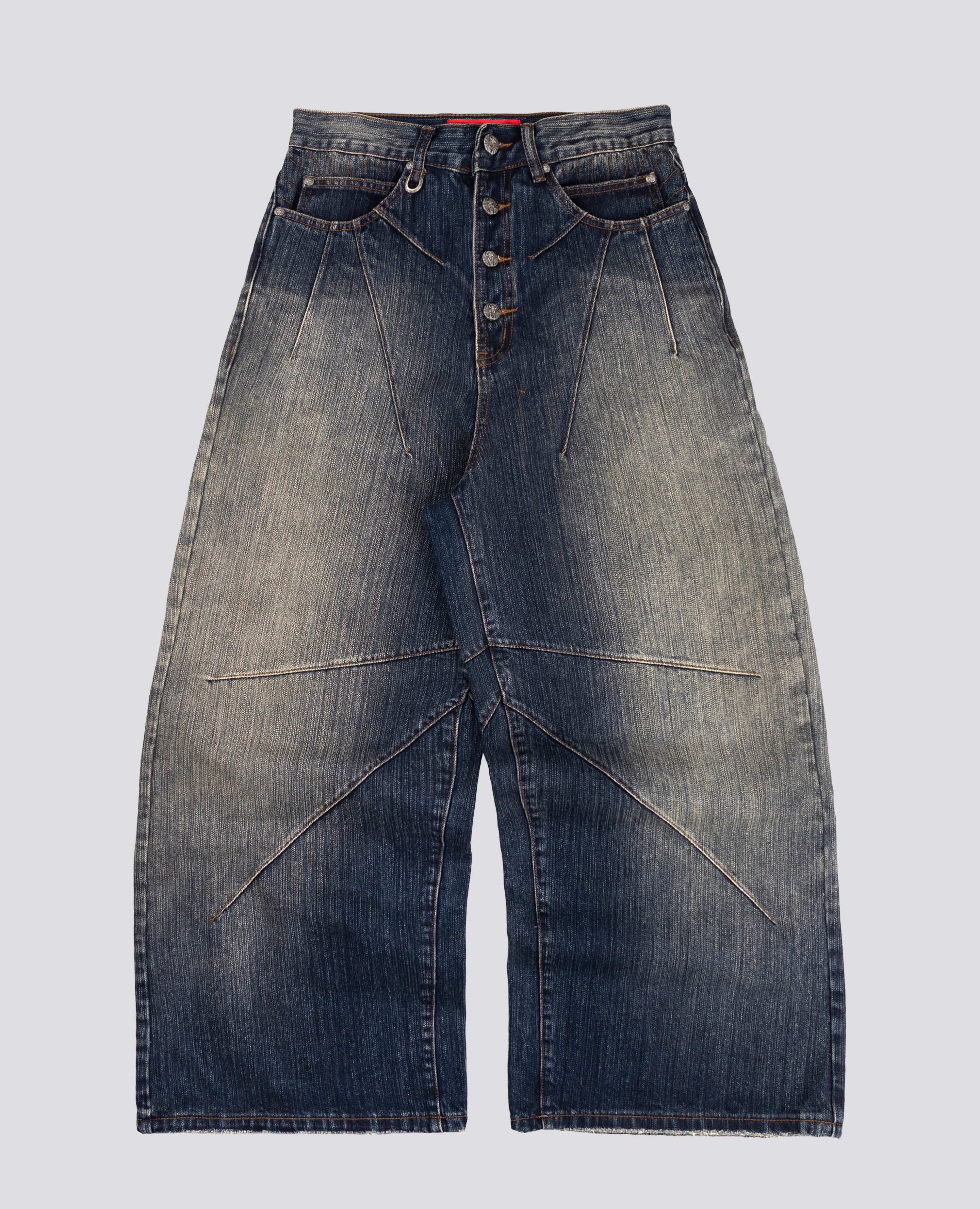 BLUE BEAM ULTRA-LOOSE FIT DENIM