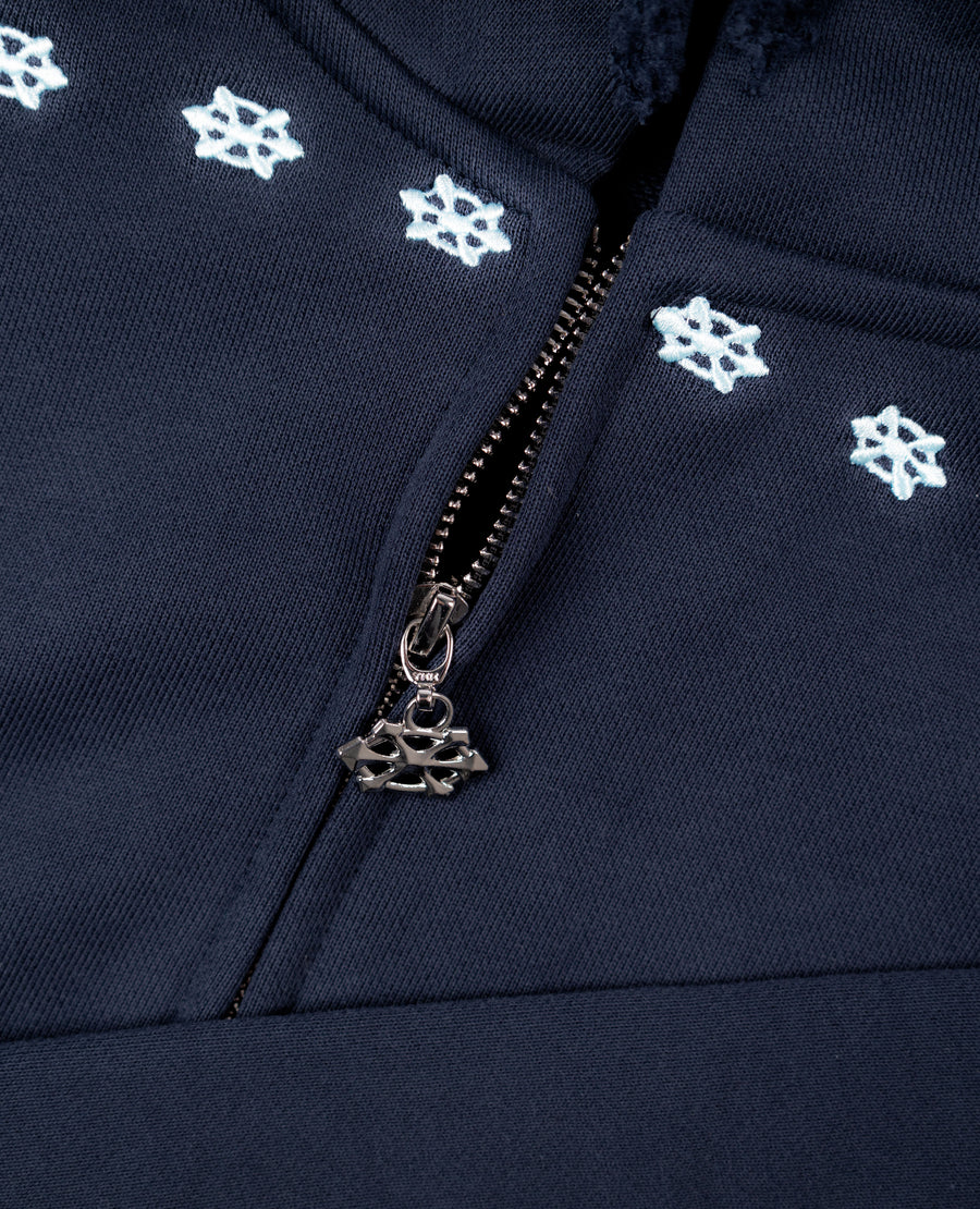 NAVYBLUE GEMS ZIP