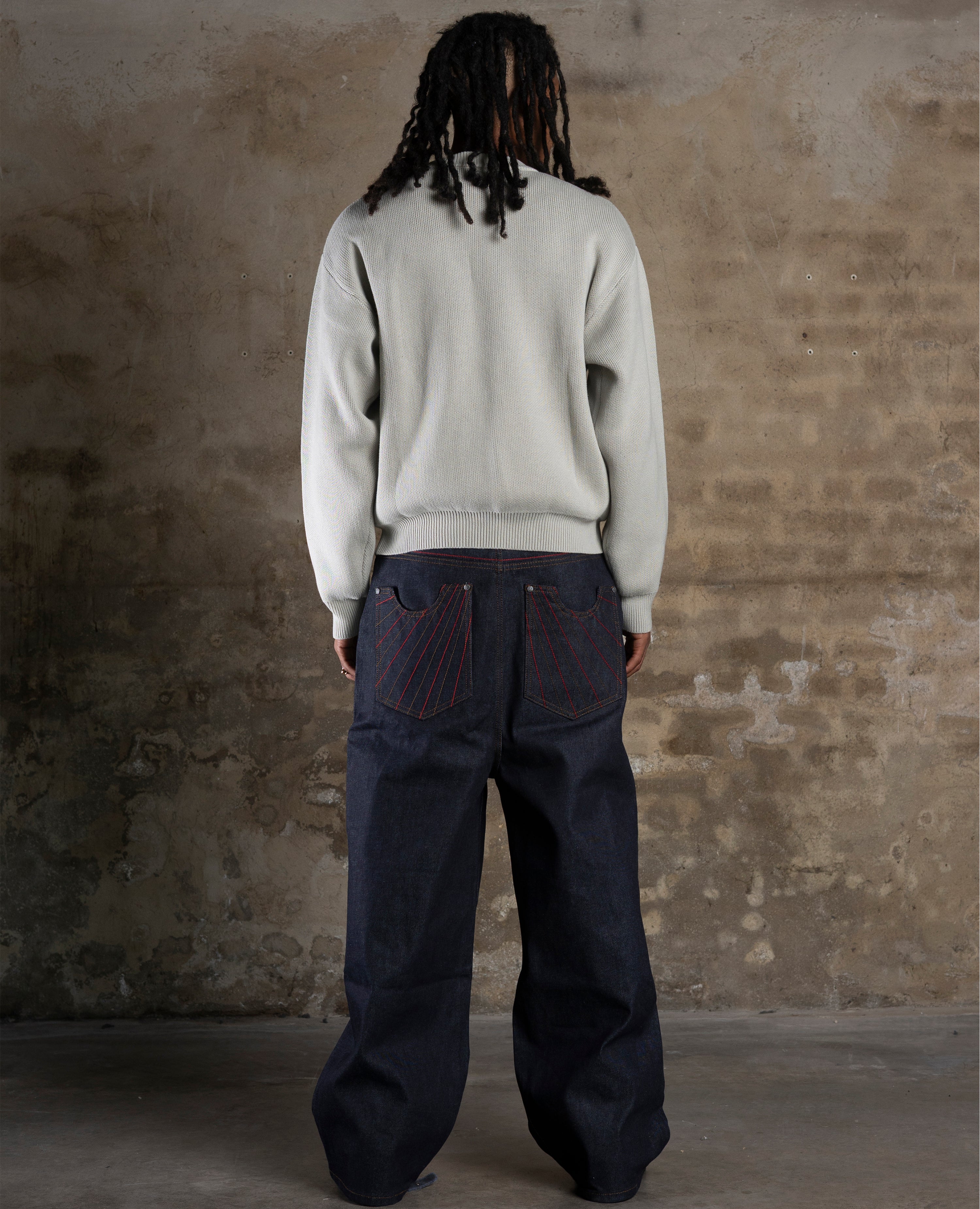 GREY BRUTAL KNITWEAR