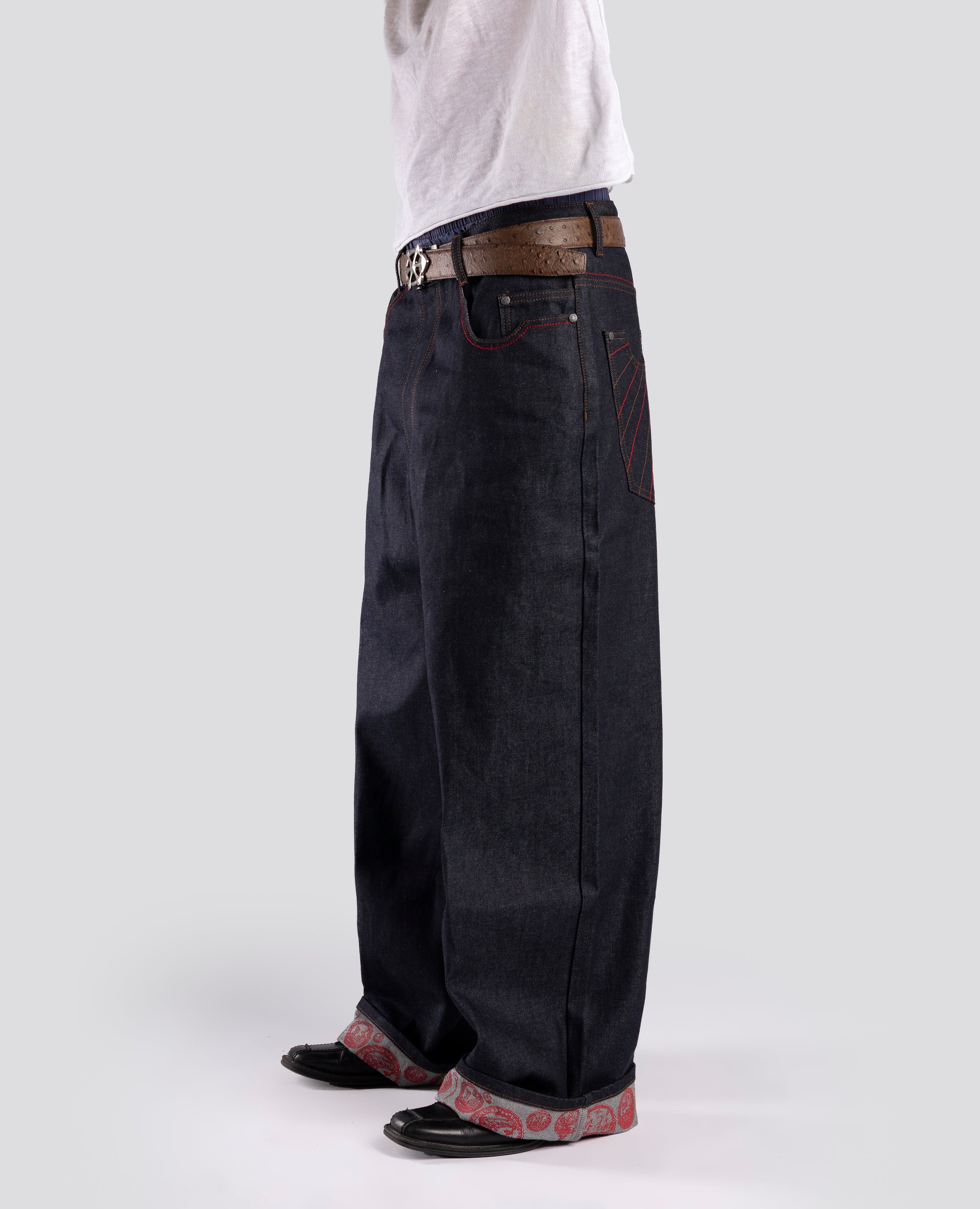 INSIDE-OUT RAW DENIM - ULTRA LOOSE FIT