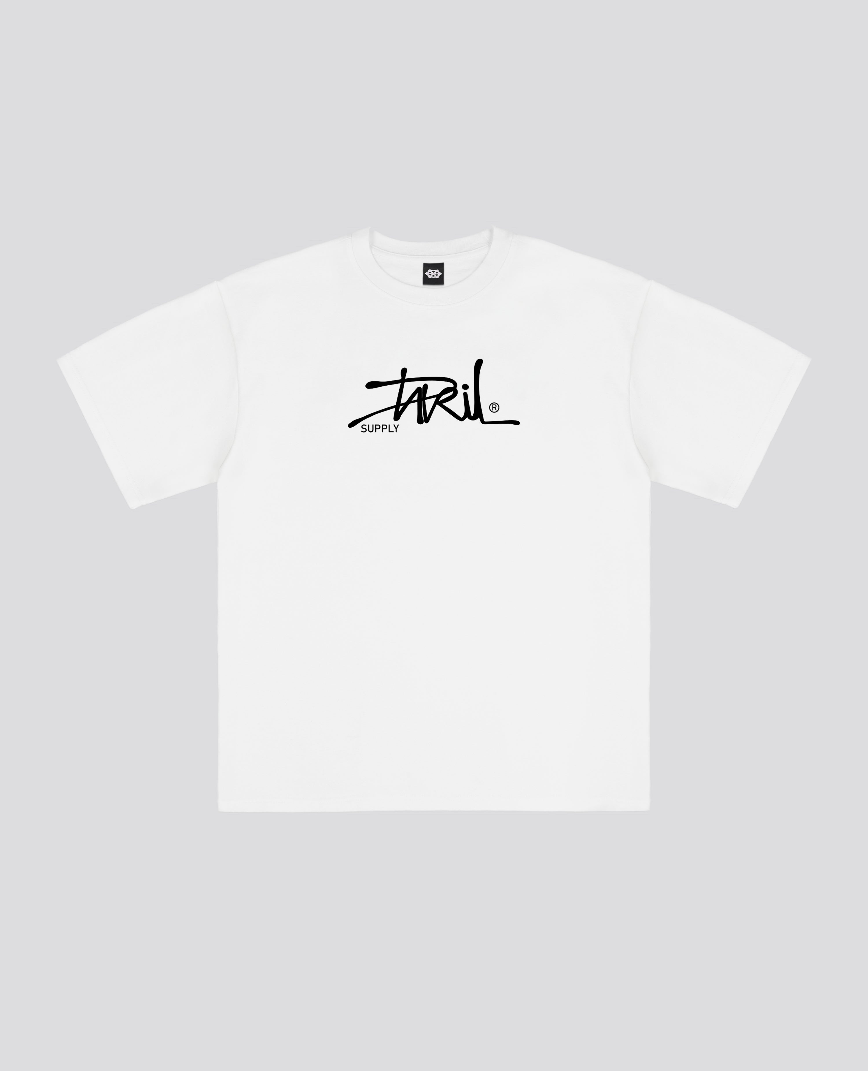 WHITE SIGNATURE T-SHIRT