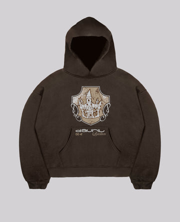 WASHED BROWN BASTION HOODIE