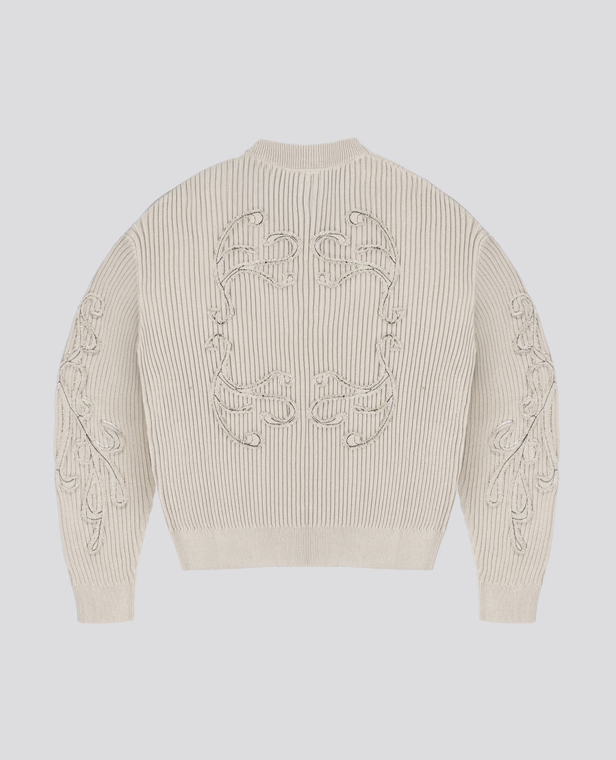 BEIGE NEOART KNITWEAR